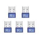 Mus bevægelsessimulator Mouse Jiggler 5 stk Rii RT301 USB-A Mini 22 x 14,5 x 6 mm Uden drivere mod computerens dvale 3