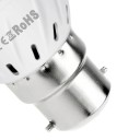 LED lâmpada para cultivo de plantas B22 48 LED Espectro vermelho e azul SMD 2835 Corpo de plástico branco Para mudas ervas e flores 2