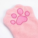 Microfibre Dog and Cat Drying Gloves Double-Sided Quick-Drying Paw-Shaped Mitt for Small and Medium Dogs 7