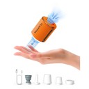 Mini Electric Pump 4.6 x 4.5 x 5.9 cm with 400 lm Light and Magnet for Inflating and Deflating Mattresses and Sleeping Mats 4