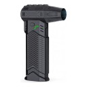 Ventilator turbo cu acumulator 2 în 1 Fără fir pentru suflare și aspirare Recipient pentru praf cu filtru Duza cu perie USB-C Negru Aspirator manual 3