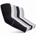 Cooling Arm Sleeves 3 Pairs Elastic Sports Sleeves 55 cm from Polyester Arm Protection from the Sun for Cycling and Running 5