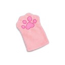 Dog and Cat Drying Gloves 2 pcs Microfibre Double-Sided Quick-Drying Mitts in Paw Shape for Small and Medium Dogs 5