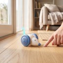 Interactive Robotic Mouse for Cats 6 x 4 cm Rechargeable Electric Toy Glowing Tail Touch Activation Silent Operation 2