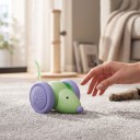 Interactive Robotic Mouse for Cats 6 x 4 cm Rechargeable Electric Toy Glowing Tail Touch Activation Silent Operation 5