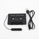 Bluetooth kazetový adaptér do auta Bluetooth 5.1 s mikrofonem a ovládáním na kabelu Nabíjení USB 5 V Černý pro autorádio s kazetou 1