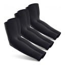 Cooling Arm Sleeves 3 Pairs Elastic Sports Sleeves 55 cm from Polyester Arm Protection from the Sun for Cycling and Running 1