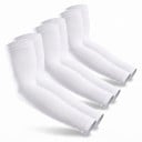 Cooling Arm Sleeves 3 Pairs Elastic Sports Sleeves 55 cm from Polyester Arm Protection from the Sun for Cycling and Running 2