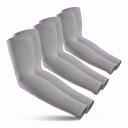 Cooling Arm Sleeves 3 Pairs Elastic Sports Sleeves 55 cm from Polyester Arm Protection from the Sun for Cycling and Running 3