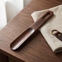Wooden Shoe Horn 31 cm Longer Shoe Horn Made of Solid Wood with Hanging Hole Brown For Easy Wearing at Home or in Hotels 3