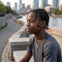 Sports Wireless Headphones with Open Design and Microphone Bluetooth 5.4 with Battery Life of Up to 8 Hours and USB-C Charging 2