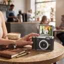 Digitální fotoaparát 4K s výklopným 2,4″ displejem o 180° a 32GB kartou Blesk Stabilizace obrazu Pro děti i dospělé 5