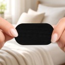 Páska na ústa na spaní 60 ks Protichrápací náplasti 7,6 x 3,8 cm Měkký pružný a prodyšný materiál Černá Pro dýchání nosem v noci 4