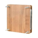 Wooden Flower and Leaf Press 15 x 15 cm 5 Layers with Absorbent Boards Foam Pads and Screws for Drying Plants Herbarium and Crafting 1