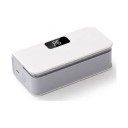 Mini zacskószeletelő 2 az 1-ben késsel LED kijelző 6 fokozat Svar 95 mm Akkumulátor 1600 mAh USB-C Mágneses élelmiszerzáró 1