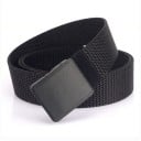 Cinto tático masculino 120 x 3,6 cm Cinto de nylon trançado com fivela de plástico Cinto ajustável para atividades ao ar livre e trabalho 1