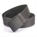 Cinto tático masculino 120 x 3,6 cm Cinto de nylon trançado com fivela de plástico Cinto ajustável para atividades ao ar livre e trabalho 7