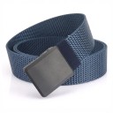 Cinto tático masculino 120 x 3,6 cm Cinto de nylon trançado com fivela de plástico Cinto ajustável para atividades ao ar livre e trabalho 8