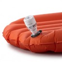 Mini Electric Pump Flextail Tiny Pump 3X 4.4 x 4.4 x 5.9 cm 68 g 5 kPa 300 l/min with Light 400 lm and 5 Attachments White for Sleeping Mats 3