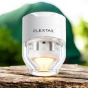 Mini Electric Pump Flextail Tiny Pump 3X 4.4 x 4.4 x 5.9 cm 68 g 5 kPa 300 l/min with Light 400 lm and 5 Attachments White for Sleeping Mats 4