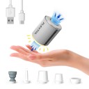 Mini Electric Pump 4.6 x 4.5 x 5.9 cm with 400 lm Light and Magnet for Inflating and Deflating Mattresses and Sleeping Mats 7