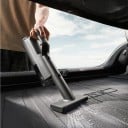 Bezdrôtový ručný vysávač do auta 21 kPa 2400 mAh Bezkartáčový motor Pätistupňová filtrácia USB-C Čierny Pre auto i domácnosť 2