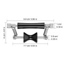 Posuvný kapodastr na kytaru 9,8 x 4 cm rolling capo s pružinovým přítlakem změna tóniny během hry pro akustickou i elektrickou kytaru 3