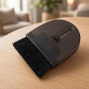 Record Cleaning Brush 75 x 55 mm Retractable Bristles with Sliding Slider ABS Case Black Antistatic Cleaning of LP Records and Turntables 5