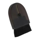 Record Cleaning Brush 75 x 55 mm Retractable Bristles with Sliding Slider ABS Case Black Antistatic Cleaning of LP Records and Turntables 6