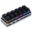 Programovatelná makro klávesnice 12 kláves Mechanické spínače Outemu Red RGB podsvícení USB-C 11,9 cm pro hry a práci 1