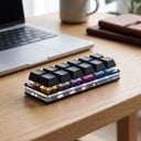 Programovatelná makro klávesnice 12 kláves Mechanické spínače Outemu Red RGB podsvícení USB-C 11,9 cm pro hry a práci 2