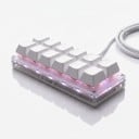 Programovatelná makro klávesnice 12 kláves Mechanické spínače Outemu Red RGB podsvícení USB-C 11,9 cm pro hry a práci 6