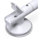 Badezimmerhaltegriff mit Saugnäpfen 45 cm Durchmesser der Saugnäpfe 9,5 cm Ohne Bohren Rutschfester Griff Zerlegbares Design Weiß 3