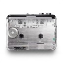 Přenosný kazetový přehrávač s převodem do MP3 přes USB Ezcap218PT Automatický reverz Průhledný Pro digitalizaci starých kazet 1