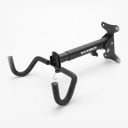 ROCKBROS Horizontal Wall-Mounted Bike Holder 90° Folding Retractable Arm 34–44 cm Load Capacity 30 kg Carbon Steel Black For Garage and Flat 1