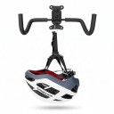 ROCKBROS Horizontal Wall-Mounted Bike Holder 90° Folding Retractable Arm 34–44 cm Load Capacity 30 kg Carbon Steel Black For Garage and Flat 7