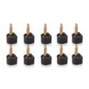 Reservedele til hæle med stift 10 stk 8 x 8 mm TPU og metalstift 2,4 mm Reparation af damesko med hæl 1