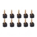 Reservedele til hæle med stift 10 stk 9 x 9 mm TPU og metalstift 2,4 mm Reparation af damesko med hæl 1