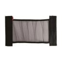 Síťová kapsa do kufru auta 20 x 45 cm Elastická úložná síťka se suchým zipem Nylon a textil Černá Držák na hasicí přístroj a láhve 1