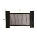 Síťová kapsa do kufru auta 20 x 45 cm Elastická úložná síťka se suchým zipem Nylon a textil Černá Držák na hasicí přístroj a láhve 4