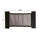 Síťová kapsa do kufru auta 20 x 50 cm Elastická úložná síťka se suchým zipem Nylon a textil Černá Držák na hasicí přístroj a láhve 4