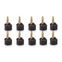 Reserveflíks til hæle med stift 10 stk 10 x 10 mm TPU og metalstift 2,4 mm Reparation af damesko med hæl 1