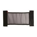 Síťová kapsa do kufru auta 20 x 60 cm Elastická úložná síťka se suchým zipem Nylon a textil Černá Držák na hasicí přístroj a láhve 1