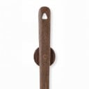 Wooden Shoehorn 50 cm with Magnetic Holder No Drilling Long Beech Wood Shoe Horn for Easy Dressing 4
