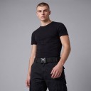 Ensemble de 2 ceintures tactiques 120 x 3,8 cm Bandes en nylon avec boucle en plastique à libération rapide en forme de X Pour l'extérieur 2