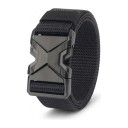 Ensemble de 2 ceintures tactiques 120 x 3,8 cm Bandes en nylon avec boucle en plastique à libération rapide en forme de X Pour l'extérieur 6