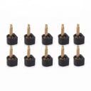 Reservedele til hæle med stift 10 stk 12 x 12 mm TPU og metalstift 2,4 mm Reparation af damesko med hæl 1