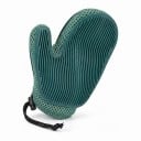 Silikonhandske til børstning af hunde og katte Dobbelt side 17 x 14 cm Net med justerbar snor Til vask og massage af pels 1