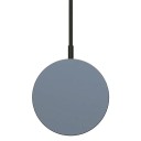 Mus Simulering Mouse Jiggler Ultrathin Rotationsskive Diameter 56 mm Stille drift uden motor USB-A Kabel 1,2 m Grå Modvirker dvale PC 7
