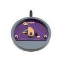 Mus Simulering Mouse Jiggler Ultrathin Rotationsskive Diameter 56 mm Stille drift uden motor USB-A Kabel 1,2 m Grå Modvirker dvale PC 9